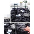 thumbnail image 2 of Shaggy Fluffy Rugs Color Gradient Anti Skid Area Rug Dining Room Carpet Bedroom Floor Mat, 2 of 2
