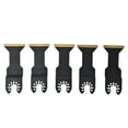thumbnail image 1 of Cuchillas para herramientas oscilantes universales, 5 piezas Cuchillas para herramientas oscilantes Cuchillas para herramientas oscilantes Hojas de sierra oscilantes universales Diseño de próxima generación NikouMX herramienta, 1 of 8