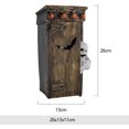 thumbnail image 7 of Outhouse Mummy Animated Decor, Outhouse Mummy Toilet Halloween Ornaments, Funny Farting Mummy Outhouse Indoor Halloween Decorations, 7 of 7