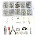 thumbnail image 3 of Jewelry Making Kit: Beading Tools Craft Supplies for Silver Bead DIY, 3 of 5