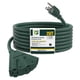 thumbnail image 1 of Cable de extensión para exteriores EP de 25 pies con 3 tomas de corriente 16/3 SJTW, 1 of 7