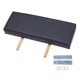 thumbnail image 5 of Extensión de longitud para mesa de masaje Reposapiés Almohadilla de extensión Inserto simple Agarre resistente negro, 5 of 9