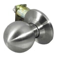 thumbnail image 2 of Cerradura Tipo Pomo Para Entrada Acabado Acero Inoxidable Lion Tools 2512, 2 of 3