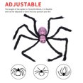 thumbnail image 3 of Araña Peluda De Halloween De 29.5 Pulgadas Con Ojos Rojos Cabeza De Calavera Araña De Felpa Decoración Pierna Ajustable Accesorios De Miedo Juguete Colgante Para Interior Y Exterior Yuarrent HA027547-05, 3 of 6