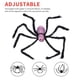 thumbnail image 3 of Araña Peluda De Halloween De 29.5 Pulgadas Con Ojos Rojos Cabeza De Calavera Araña De Felpa Decoración Pierna Ajustable Accesorios De Miedo Juguete Colgante Para Interior Y Exterior Advancent HA027547-05, 3 of 6