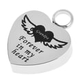 thumbnail image 2 of Collar conmemorativo de recuerdo con colgante "Mi mente siempre estará en mi corazón", 2 of 9