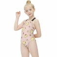 thumbnail image 3 of Pompompurin Girls One Piece Swimsuits Hawaiian Summer Swimwear Beach Bathing Suit Outfits, 3 of 7