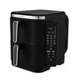 thumbnail image 4 of Culinary Chef 11.6 Qt./11 L Double Stack Digital Air Fryer, 1800 Watt Dual Chamber Air Fryer, Black, 4 of 6