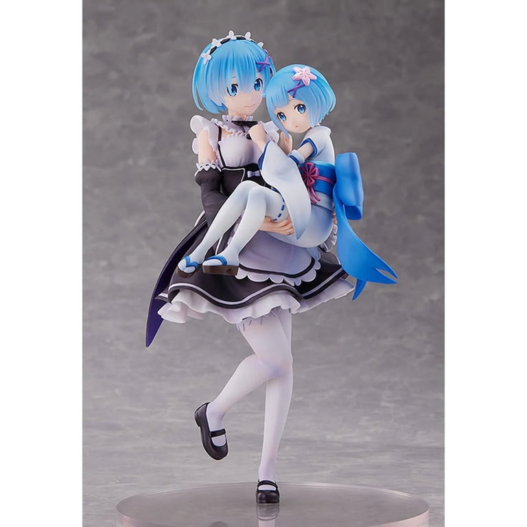 Good Smile Company - Re: Zero - Rem & Childhood Rem 1/7 PVC Figure