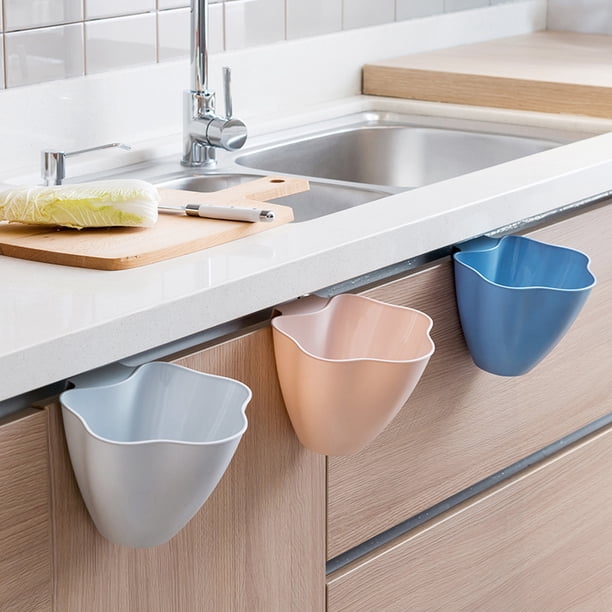 Cubo De Basura Colgante Para Puerta De Cocina Multifunción Y Cajas De Almacenamiento Para Cocina De Oficina sonducket HA025904-02