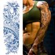 thumbnail image 3 of Etiqueta Engomada Del Tatuaje Cuerpo Brazo Bestia Fénix para Hombres Mujeres Fiesta, 3 of 9
