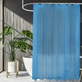 thumbnail image 4 of Wzzjkit Clear Colorful PEVAS Plastic Shower Curtain Liner Premiums Light Weight Bathroom Shower Curtain Liner with Weighted Magnet Clear Shower Curtain Checkered, 4 of 6