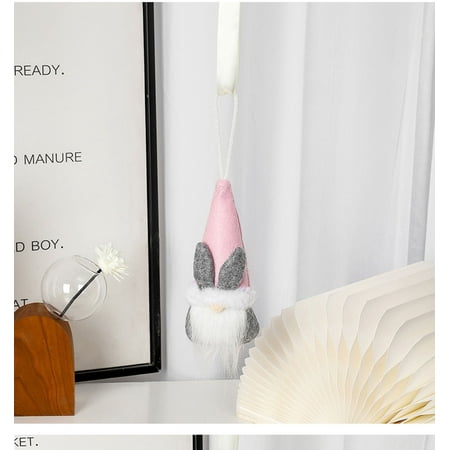 

Jeborah Easter Dwarf Old Man Pendant Pendant Faceless Plush Doll Gift Pendant Pendant