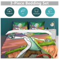 thumbnail image 5 of Rick And Morty 3-Piece Bedding Comforter Set Bed Cover Set Soft Warm Bedding for Bedroom, Home, Hotel 79"x90", 5 of 8
