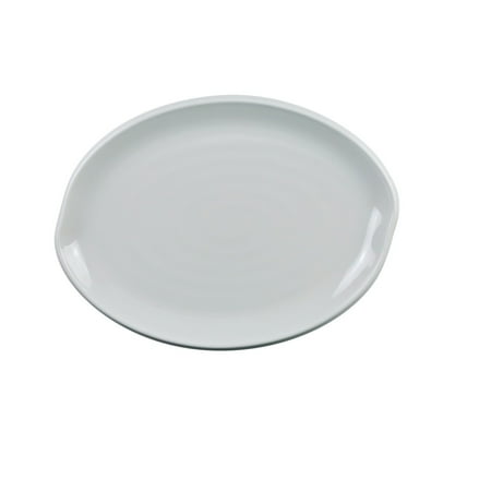 

Milando Oval Buffet Plate 16 W X 12 L Melamine White 12 packs