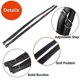 thumbnail image 3 of Accordion Strap Padded Bass Accordion PU Leather Shoulder Harness Straps Adjustable Belt for 16-120, 3 of 5
