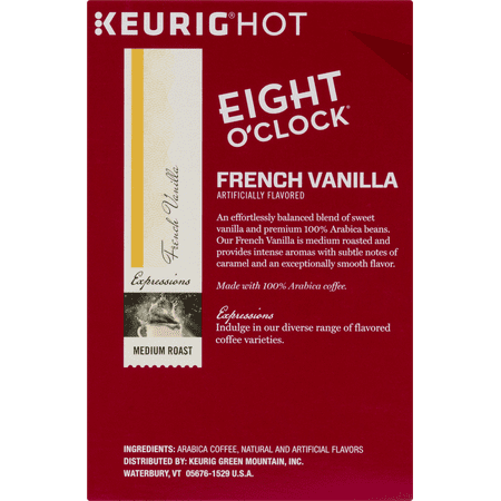 Keurig Eight O Clock Keurig Hot Coffee, 18 ea