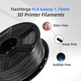 thumbnail image 3 of Filamento para impresora 3D FLASHFORGE PLA de 1,75 mm Galaxy Matte Black, 3 of 6