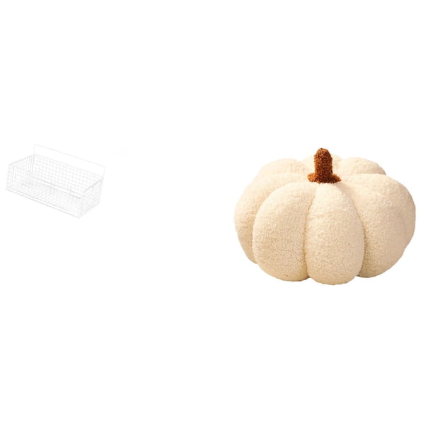 Cesta de almacenamiento colgante,Cesta de almacenamiento para gabinete organizador de pared colgante,Almohadas de calabaza de Halloween,Almohadas de calabaza de Halloween Decoración del hogar