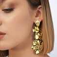 thumbnail image 3 of Pendientes Largos Pétalos de Flor Pendientes Diseño Maduro y Elegante Empalme Pendientes Pendientes, 3 of 4