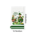 thumbnail image 2 of Eoozwa St. Patrick's Day Kitchen Towel Irish Lucky Shamrock Dish Towel Watercolor Gnome Hand Towels Reusable Tea Towel for Holiday Cooking Baking Drying Cleaning Wipes Home Decor, 2 of 6