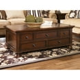 thumbnail image 2 of Signature Design by Ashley - Porter Coffee Table w/ Storage, Rustic Brown, 2 of 6