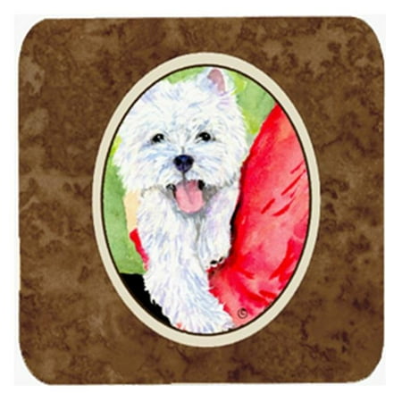 

Westie Foam Coasters Set - 4