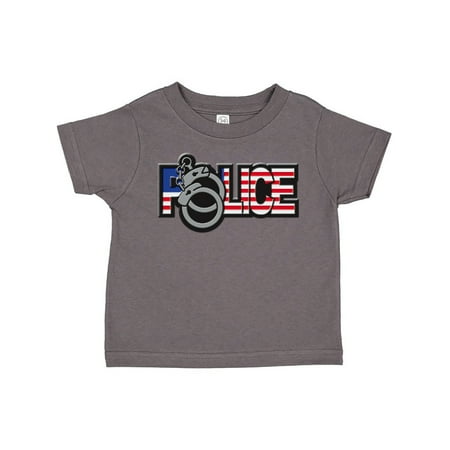 

Inktastic Police Logo Handcuffs Gift Toddler Boy or Toddler Girl T-Shirt