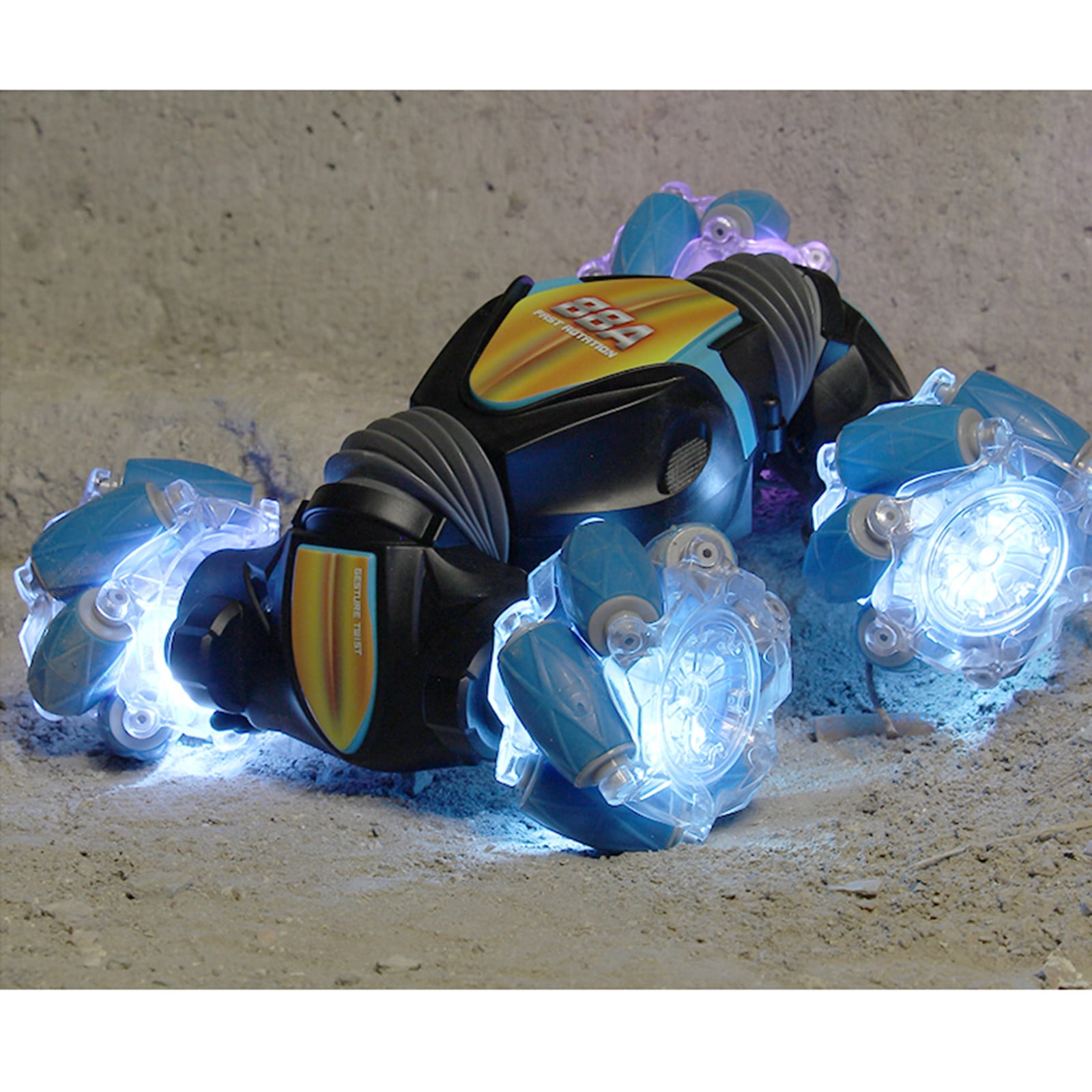 RC Car 4WD Radio Control Stunt Car Gesture Induction Twisting off-Road Vehicle LED Light Climb Crawler Cars
