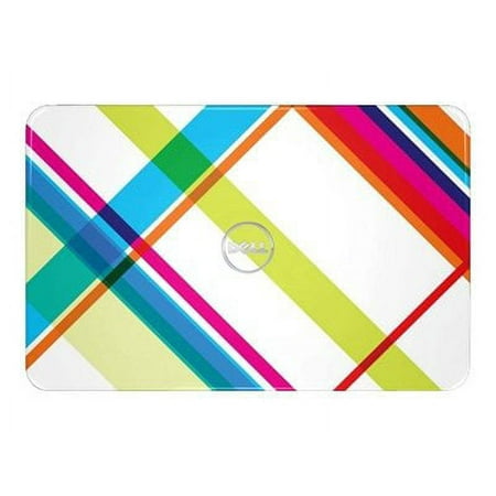 Dell SWITCH by Design Studio Big Giant Plaid - Notebook replacement lid - for Inspiron N4110