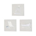 thumbnail image 2 of Metaverse James Wiens 'Serene Seaside Tan' Canvas Art (Set of 3), 2 of 5