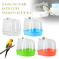 thumbnail image 5 of SharkTRUE Parrot Bath Box Bathtub Bird Bather Bathing Utensils O5E8 O9W9 L4T4 V6K1, 5 of 9