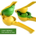 thumbnail image 5 of Metal 2 in 1 Lemon Lime Combo Squeezer - Manual Citrus Press Juicer, 5 of 7