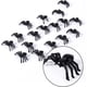 thumbnail image 4 of 100 Uds. Arañas de Halloween insectos realistas de plástico negro araña falsa, 4 of 5