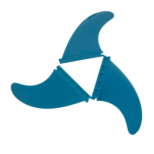 Langgg 3pieces Durable Center Tail Rudder Thruster Surfboard Fin Set Suitable For All Surfers Paddle Board Fins