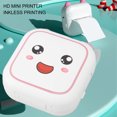 thumbnail image 4 of Mini Sticker Printer, Cute Cat Shaped Inkless Easy to Carry 800mAh Rechargeable Battery Low Noise Photo Printer for IPhone Smartphone, 4 of 7