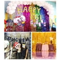 thumbnail image 3 of YAOMOBB Tinsel Ribbon High Glossy Tassel Curtain Bachelorette Party Decor Foil Fringe Home Decor, 3 of 6