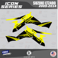 thumbnail image 3 of Kalair GFX Graphics Kit for Suzuki LTZ400 (2009-2014) Icon Series, 3 of 5