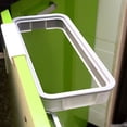 thumbnail image 1 of Cupboard Hanging Garbage Bag Holder Plastic Kitchen Trash Bag Hanger Rubbish Waste Bag Rack, 1 of 8