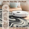 thumbnail image 6 of Design&I 8'x10' Washable Area Rug Snag-Free Large Under Fluid Asymmetrical Shape Minimalist Inspired Abstract for Dining Room, Office, Lounge, 6 of 7