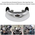 thumbnail image 3 of Extensión universal para parabrisas de motocicleta, espejo retrovisor gran angular, 3 of 8