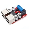 thumbnail image 4 of Dc-Dc Voltaje Reducir Fuente De Alimentación Módulo Buck Coche 12V 24V 8-35V A 5V 8A 4 Cargador De Teléfono Usb Cateissary TO003555-00, 4 of 7