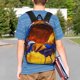 thumbnail image 4 of Easygdp Colorful Rooster Mochila Ligera de 15 Pulgadas para Estudiantes, Mochila Cómoda para la Escuela y Viajes, Correas Ajustables, 4 of 6