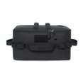 thumbnail image 2 of keepw Sac de Rangement de Camping Portable Poche en Maille à Fermeture Éclair Remplacement Extérieur Randonnée Pique-Nique Réchaud Brûleur Plateau Organisateur Pochette Noir, 2 of 6