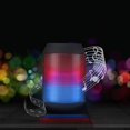thumbnail image 4 of HyperGear Rave Mini Wireless LED Speaker Black (15077-HYP), 4 of 5