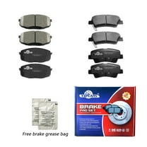 Front And Rear Ceramic Brake Pads For 2014 2015 2016 Kia Soul