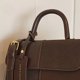 thumbnail image 2 of Bolso Hombro para Mujer Mini Con Asa Superior Bandolera Cuero PU (café), 2 of 3