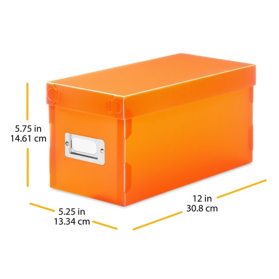 Whitmor, Inc 5-Piece Plastic Storage Boxes