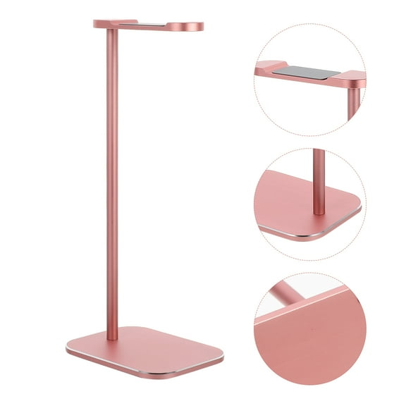 Soimiss Headphones Stand for Desk Earphone Rack Rose Gold 1Pack Back to School