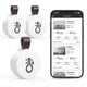 thumbnail image 1 of Bluetooth thermometer hygrometer, wireless thermohygrometer mini, with smart sensor app, data logger and export data for bedroom, baby room, wine cell, 1 of 4